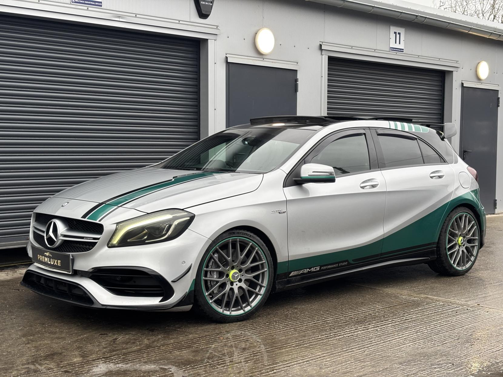 Mercedes-Benz A Class 2.0 A45 AMG PETRONAS 2015 World Champion Edition Hatchback 5dr Petrol SpdS DCT 4MATIC Euro 6 (s/s) (381 ps)