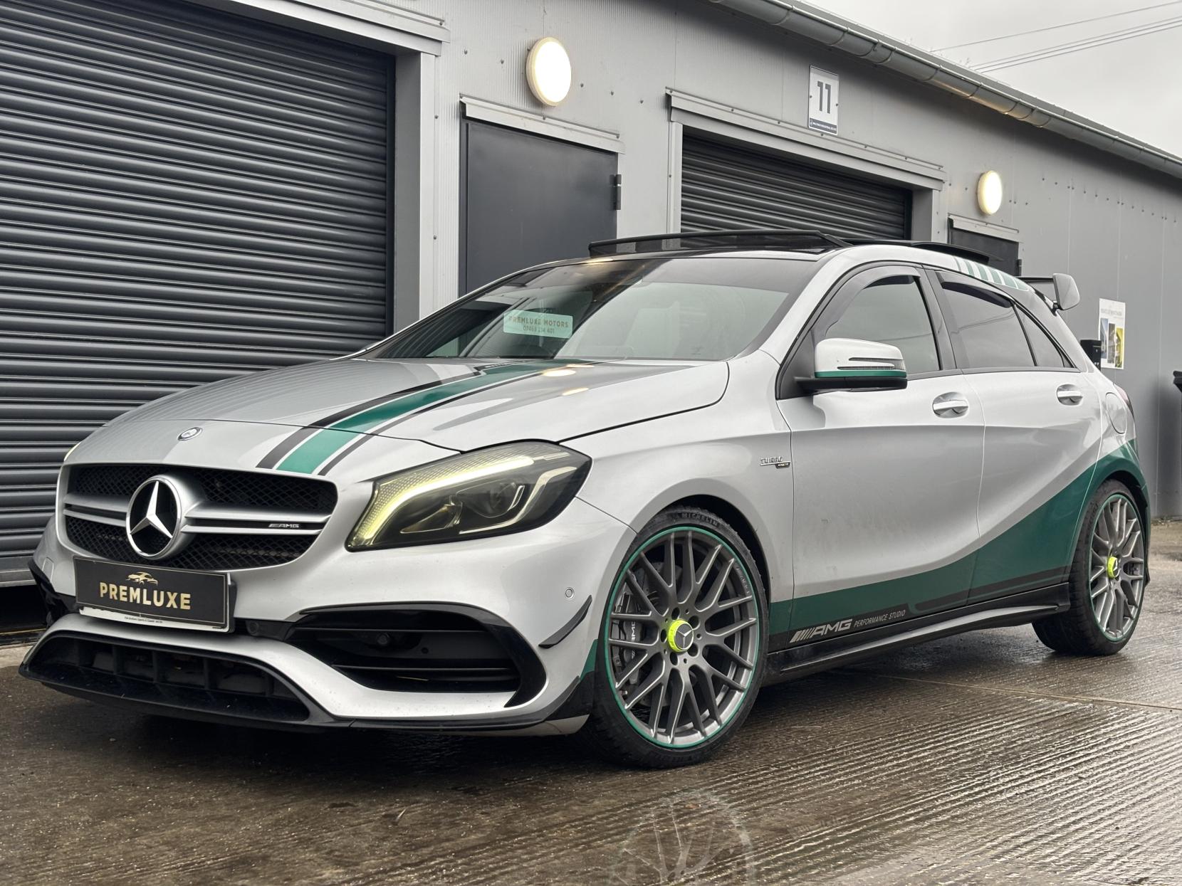 Mercedes-Benz A Class 2.0 A45 AMG PETRONAS 2015 World Champion Edition Hatchback 5dr Petrol SpdS DCT 4MATIC Euro 6 (s/s) (381 ps)