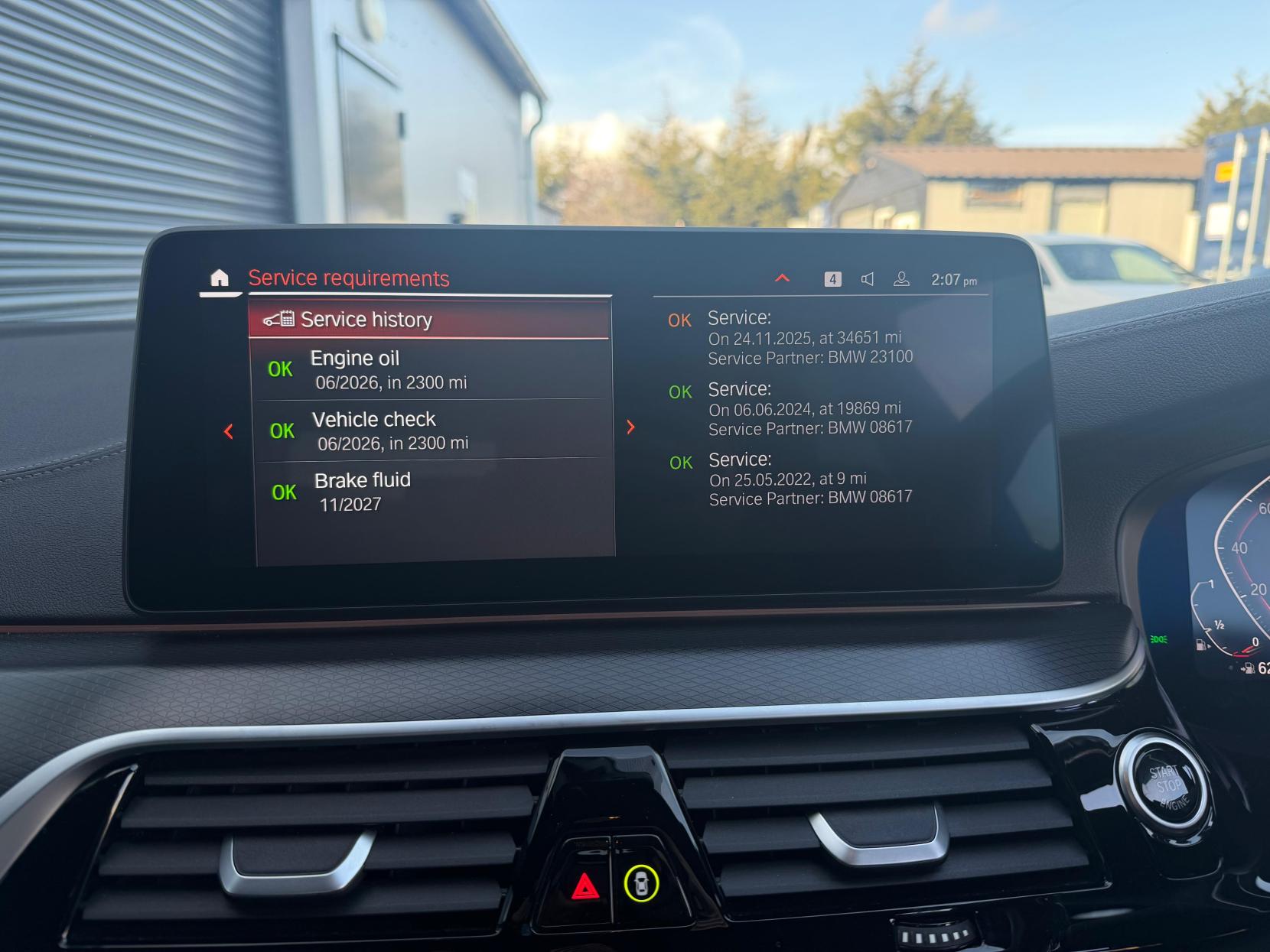 BMW 5 Series 2.0 520i MHT M Sport Saloon 4dr Petrol Hybrid Steptronic Euro 6 (s/s) (184 ps)