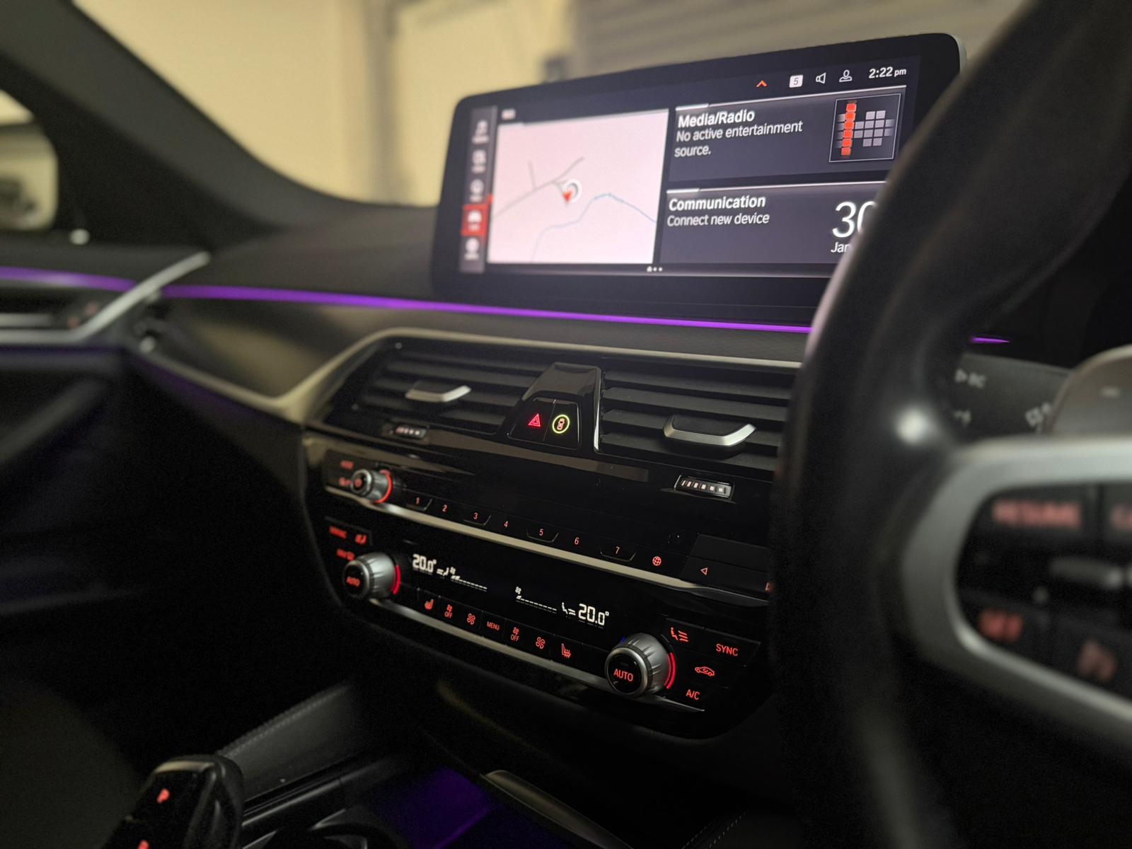 BMW 5 Series 2.0 520i MHT M Sport Saloon 4dr Petrol Hybrid Steptronic Euro 6 (s/s) (184 ps)