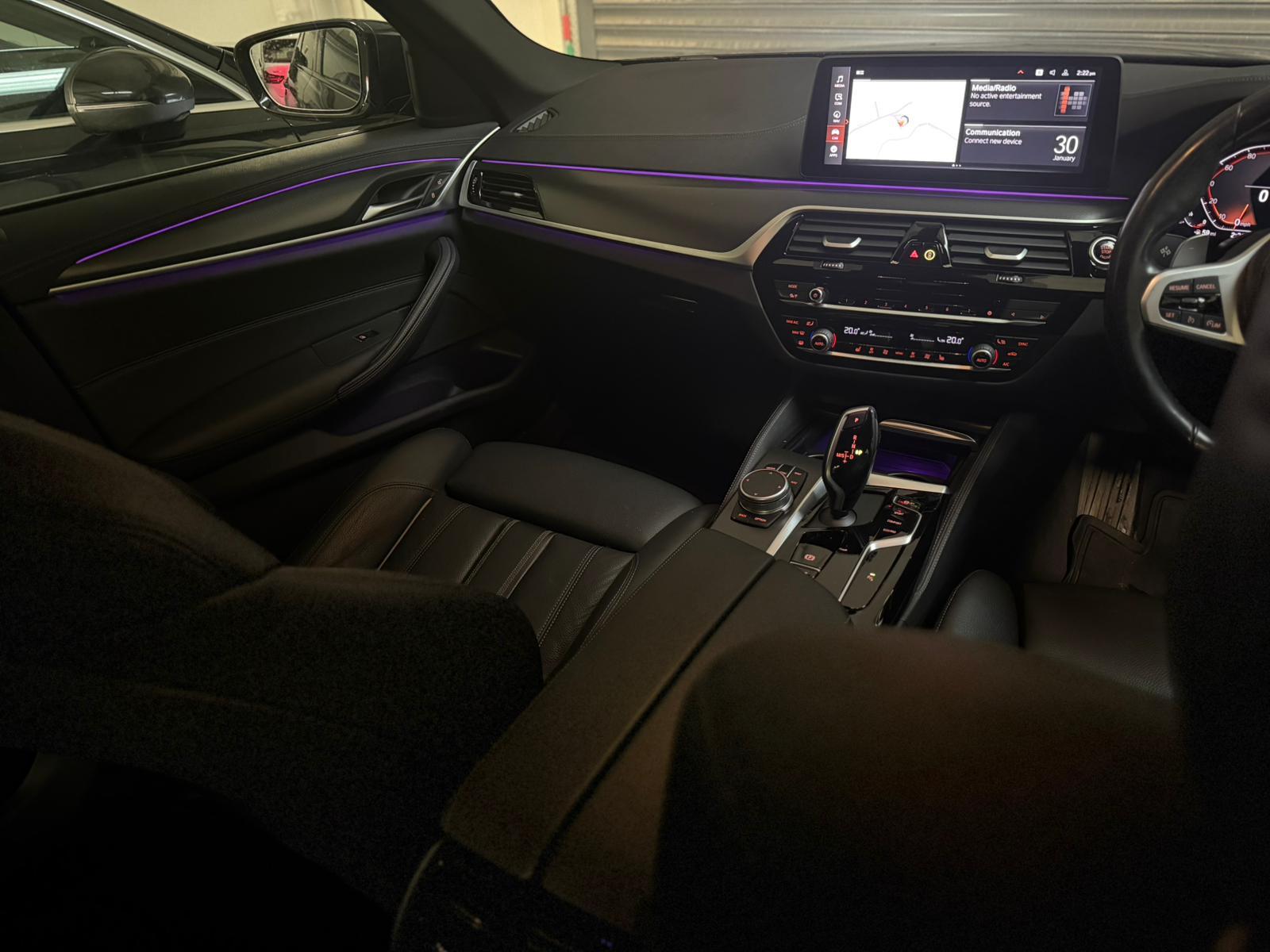 BMW 5 Series 2.0 520i MHT M Sport Saloon 4dr Petrol Hybrid Steptronic Euro 6 (s/s) (184 ps)